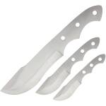 Rough Ryder Knifemaking Blade Set mit 3 Messerklingen aus...