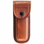 Schrade Uncle Henry Bear Paw Taschenmesser mit Holzgriff und Ledertasche