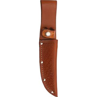 SZCO Gürtel-Messerscheide aus Leder für Messerklingen bis 13 cm