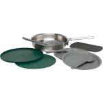 Stanley Outdoor Pfannen-Set mit Edelstahlpfanne, Teller...