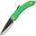 Svörd Mini Peasant Taschenmesser mit 6,6 cm High Carbonstahl mit grünem Griff