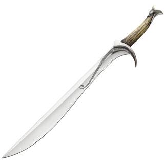 Schwert von Thorin Oakenshield in der Hobbit mit 98,4 cm Länge und Wandhalterung