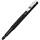 Uzi Tactical Pen, schwarzer Kugelschreiber mit Hartmetall-Glasbrecherspitze