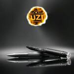 UZI Tactical Defender Pen, aus Flugzeugaluminium mit DNA-Fänger, Gun Metal