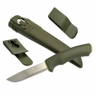 Morakniv Bushcraft Forest Fixed Blade Grtelmesser mit Sandvik-Stahl, M-12356