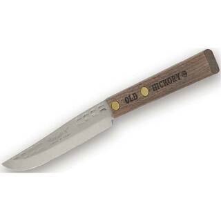 Old Hickory 750-4" Paring Knife, High Carbonstahl Klinge, Schälmesser, Holzgriff