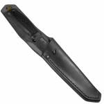 Morakniv Garberg Black Carbon aus Kohlenstoffstahl mit Lederscheide 13100