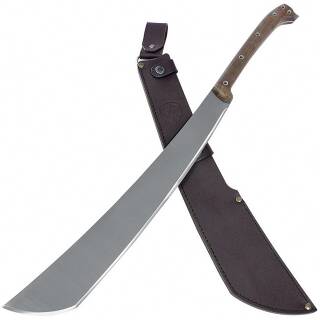 Condor Makara Machete, 1075HC Stahlklinge, 72 cm, Walnuss Griff, CTK28081875