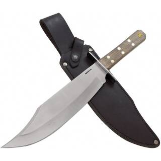 Condor Undertaker Jagdmesser mit 25,4 cm 1075HC-Klinge und Leder-Gürtelscheide