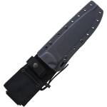 ESEE Junglas II mit Esee Logo, schwarze Full Tang Klinge...