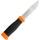 Morakniv Outdoor 2000 Jagdmesser mit Edelstahlklinge und Gürtelscheide orange