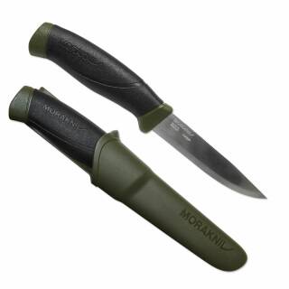 Morakniv Companion olive/schwarz MG Army Model Carbonstahl, M-11863