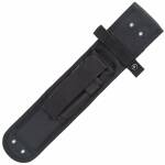 KA-BAR Becker BK7 Black Combat Messer, schwarzes Klingenfinish, Nylonscheide