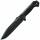 KA-BAR Becker BK7 Black Combat Messer, schwarzes Klingenfinish, Nylonscheide