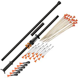 Cold Steel Big Bore Blowgun Set, 2-teilig 152 cm, mit 36 Pfeilen (15 Bambus