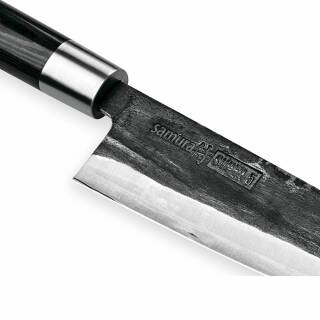Samura SUPER 5 Santoku Küchenmesser, 18,2 cm, VG-10-Stahl, Micartagriff