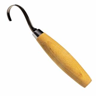 Morakniv Wood Carving Hook Knife 164 Right Schälmesser mit Birkenholzgriff