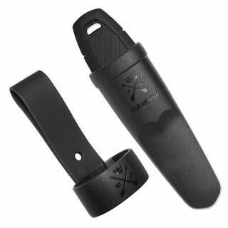 Morakniv Eldris in schwarz mit 12C27 Sandvikstahl-Klinge...