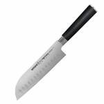 Samura MO-V Santoku Messer Kullenschliff 7,0, Klinge 18,0...