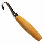 Morakniv Wood Carving Hook Knife 164 Left Schälmesser mit Birkenholzgriff