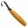 Morakniv Wood Carving Hook Knife 164 Left Schälmesser mit Birkenholzgriff