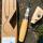 Morakniv Wood Carving Hook Knife 163 Double Edge Messer mit Lederschutz