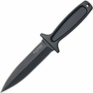 Cold Steel Messer Drop Forged Boot Knife, HC Stahl mit Secure-Ex Scheide schwarz