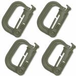 Maxpedition Grimloc Carabiner, PVC-Karabiner in foliage...