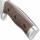Gil Hibben Tundra Hunter Jagdmesser mit Edelstahlklinge und Lederscheide