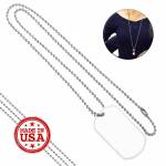 Halskette, Neck Chain, Kugelkette aus Edelstahl, 2 mm, 76 cm lang, im 3er Pack