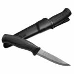 Morakniv Companion HD - Heavy Duty Messer mit rostfreier Klinge, schwarz