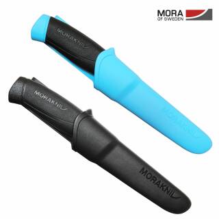 Morakniv Companion rostfreies Gürtelmesser im 2-er Pack, blau + schwarz