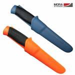 Morakniv Companion rostfreies Gürtelmesser im 2-er Pack, navyblau + orange