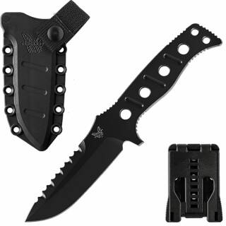 Benchmade Fixed Adamas Jagdmesser mit 11 cm Klinge aus D2 Stahl mit Kydexscheide