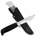 Knivegg Lederscheide mit Gürtelschlaufe für Messer mit Klingenlängen bis 12 cm
