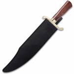 Gil Hibben OLD WEST Bowie mit Edelstahlklinge, Holzgriff und Scheide