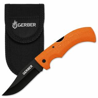 Gerber Gator FE Taschenmesser mit schwarzer rostfreier Klinge aus 420HC-Stahl