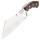 Gil Hibben Legacy Cleaver Messer mit Edelstahlklinge, Holzgriff und Scheide