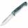 Benchmade 162 Bushcrafter Jagdmesser mit Full Tang Klinge S30V und Lederscheide