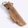 Benchmade 162 Bushcrafter Jagdmesser mit Full Tang Klinge S30V und Lederscheide