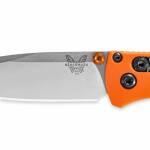 Benchmade 533 Mini Bugout Einhandmesser mit 7,2 cm CPM-S30V Klingenstahl, orange