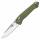 Ganzo Firebird G-Lock green, Messer mit 8,2 cm Klinge aus 440C-Stahl, G10 Griff