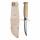 Morakniv Classic Scout 39, Edelstahlklinge, Birkenholzgriff, Leder, natur