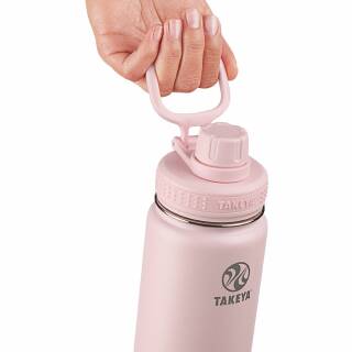 Takeya Actives Trinkflasche aus 18/8 Edelstahl, vakuum-isoliert, 700ml, blush