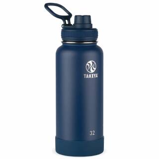 Takeya Actives Trinkflasche aus 18/8 Edelstahl, vakuum-isoliert, 950ml, midnight