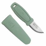 Morakniv Eldris LightDuty Messer in mint green mit 5,4 cm Klinge und TPE-Griff