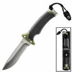 Gerber Ultimate Suvival SE Messer mit Feuerstarter, Diamantschärfer, Pfeife