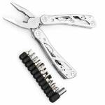 Ganzo Firebird Multitool G202 aus Edelstahl, 25 Werkzeuge, Bitset, Nylonscheide