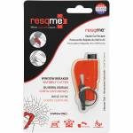 Resqme GBO-RQM Rettungswerkzeug mit Glasbrecher und Gurtschneider, orange