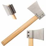 Cold Steel Professional Throwing Axe, Wurfaxt aus 1055HC-Stahl mit Holzgriff